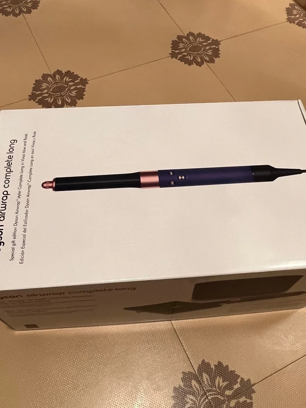 New Dyson Airwrap Complete Long Special LIMITED EDITION Vinca Blue/Rose